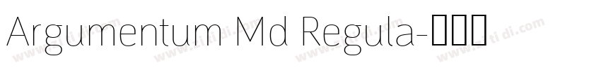 Argumentum Md Regula字体转换
